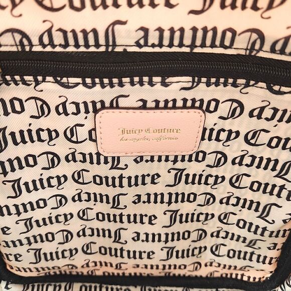 {Juicy Couture} Pink Velour {Heritage Backpack} - Picture 7 of 12